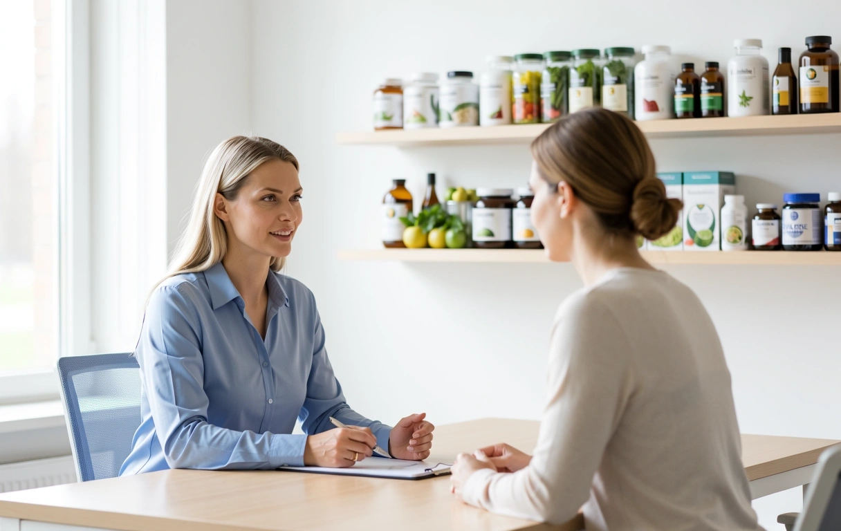 Ravitsemusohjaaja työssään